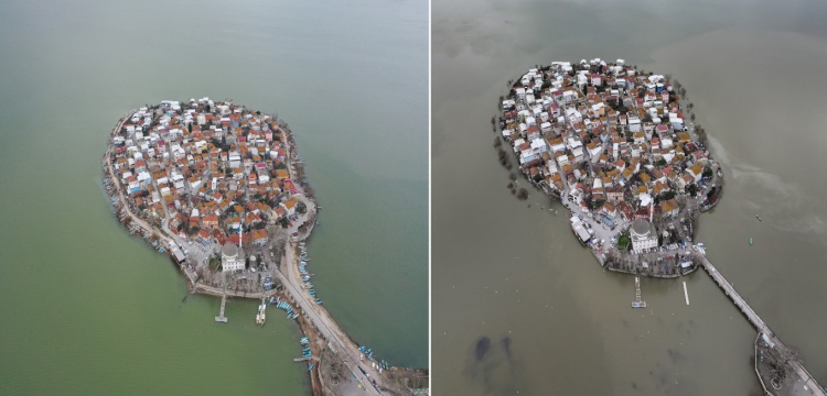 Bursa Uluabat Gölü Gölyazı’da Kıyı Çizgisini Değiştirdi: Kuraklıktan Canlanmaya Geçiş