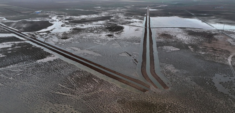 Kayseri Tuzla Palas Gölü 41 Yıl Sonra Eski Havzasına Kavuştu