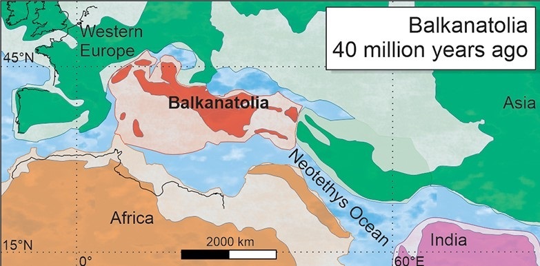 La Balkanatolie, ce continent perdu à l'étrange faune unique au monde