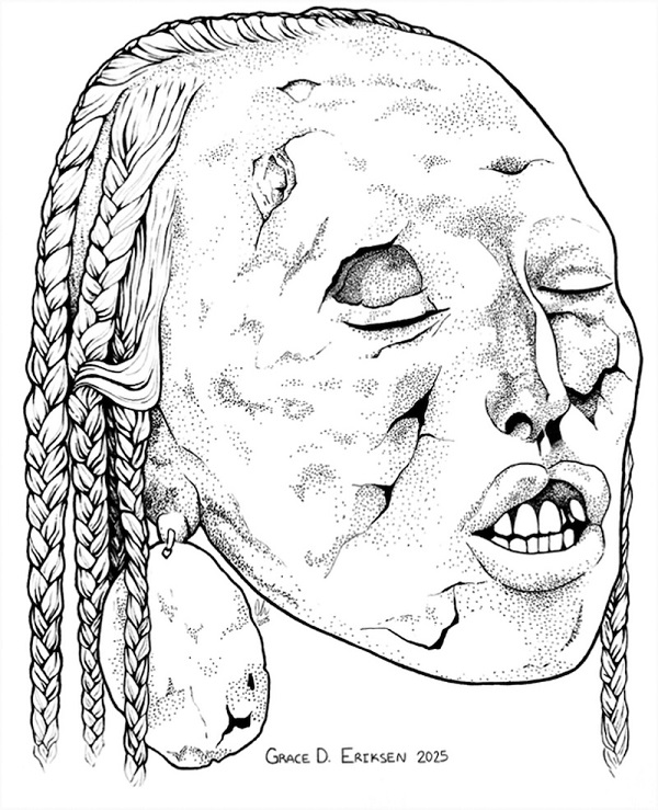 Bu Ganimet Başı, Yarık Dudaklı Birinin Kutsandığını Gösteriyor