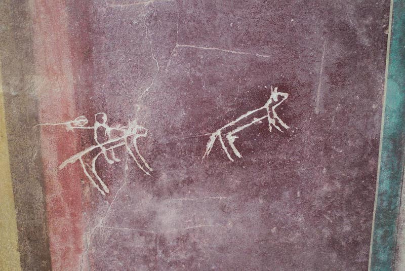 Pompeii’de Bulunan Grafitiler, Sosyal Hayatı Günümüze Taşıyor