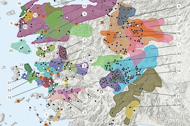 Batı Anadolu’nun Tunç Çağı Yerleşimleri Dijital Haritada Buluştu