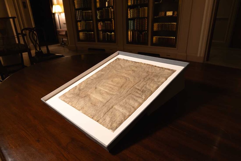 27,50 Dolara Alınan Magna Carta Kopyası, Orijinal Çıktı