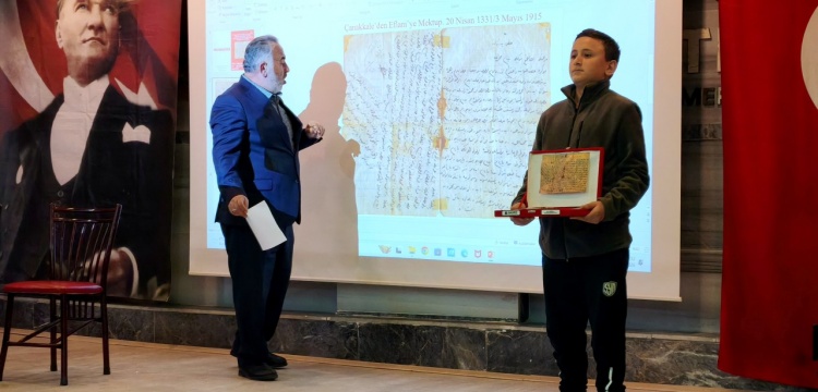 Çanakkale Şehidi Piyade Er Cebecioğlu İbrahim'iin babasına yazdığı mektup