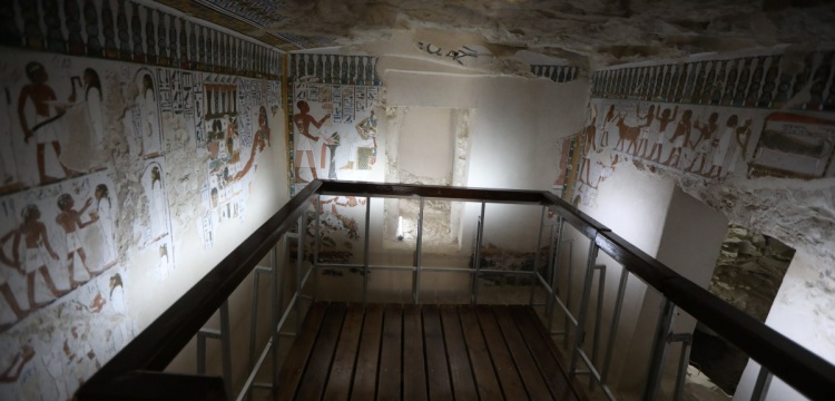 Mısır'da 2015'te keşfedilen firavun Amenhotep Rabouya'nın mezarı ziyarete açıldı