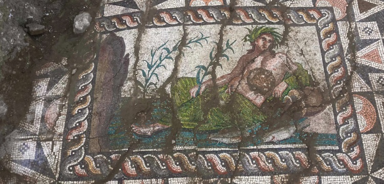Aspendos’ta Roma Dönemi Mozaik Sanatına Işık Tutan Keşif: Genç Eurymedon Tasviri