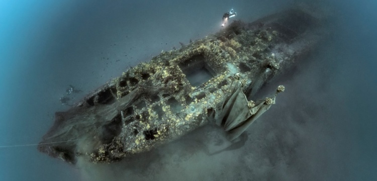 Tarihi HMS Louise batığına koruma çalışmaları sonrası ilk dalış gerçekleştirildi