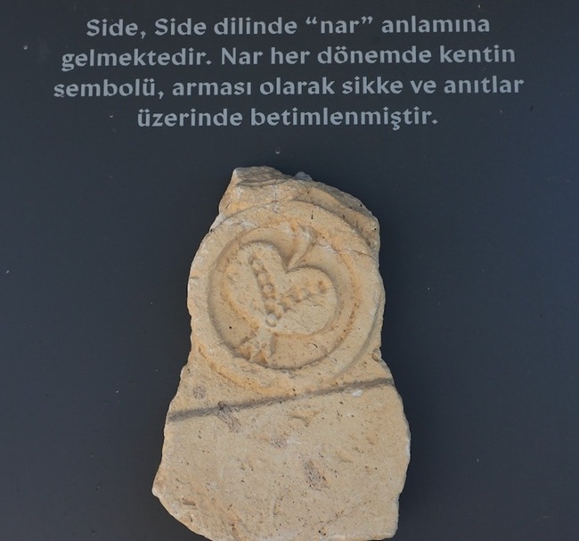 Hellenlerden Önce de Side’nin Adı Nar Anlamına Geliyormuş