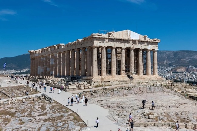 Parthenon’un Batı Cephesi 220 Yıldır En Eksiksiz Haline Kavuştu