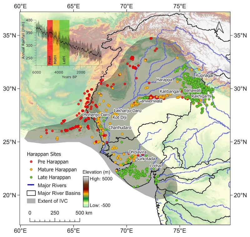 İndus Vadisi Uygarlığının Sonunu Uzun Süren Kuraklık Getirmi