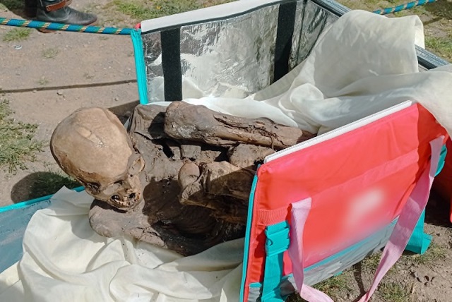 Peru’da Bir Kuryenin Çantasından 800 Yıllık Mumya Çıktı