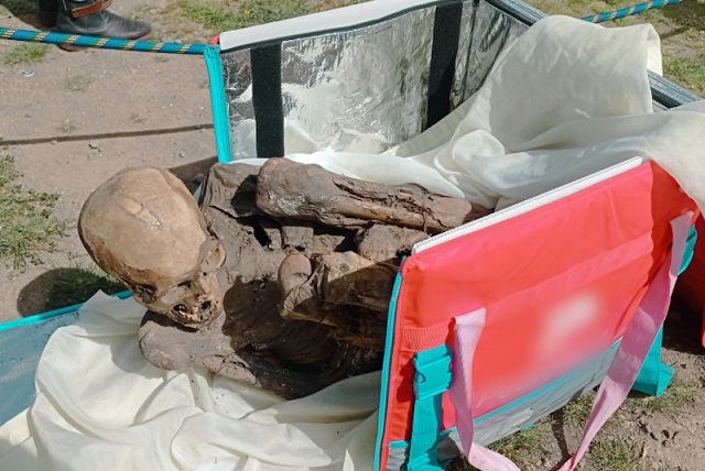 Peru’da Bir Kuryenin Çantasından 800 Yıllık Mumya Çıktı