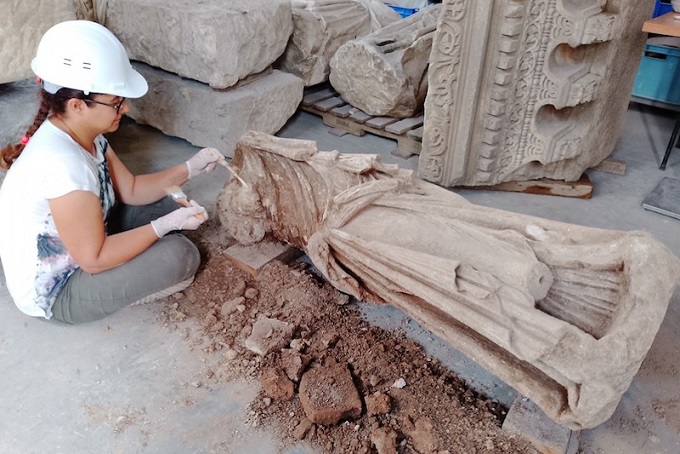 Stratonikeia Antik Kenti’nde Ünlü Heykeltıraşın Eseri Bulundu