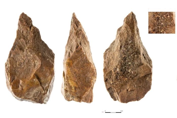 Homo erectus, Fosiller ve Kristallerle El Baltası Yapıyordu