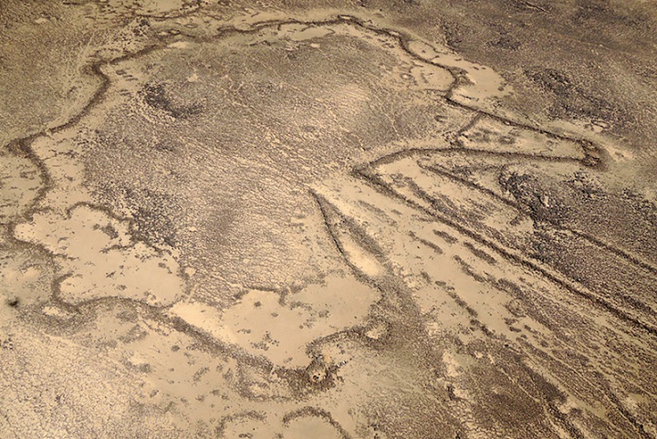9.000 Yıl Önce Çöl Tuzakları Ölçekli Olarak Çizilmiş