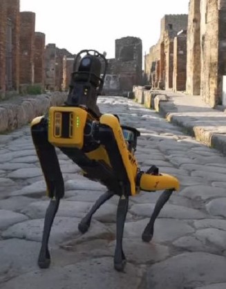 Pompeii’yi Yönetmeye Yardımcı Olmak için Robot Köpek Çağrıldı