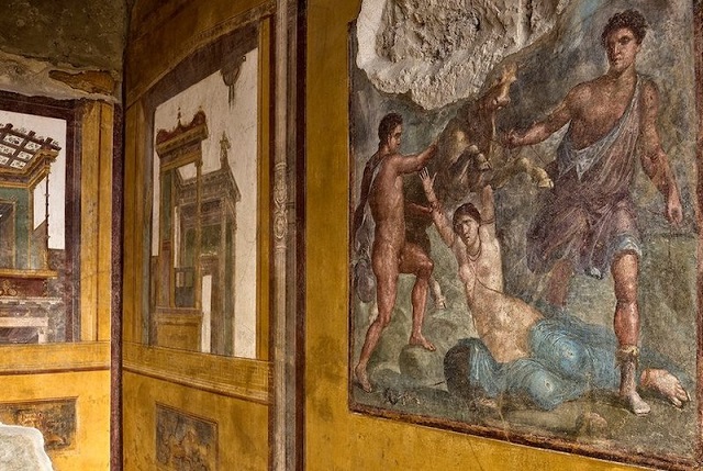 Azat Edilmiþ Kölelere Ait Pompeii Evi Ziyarete Açýlýyor
